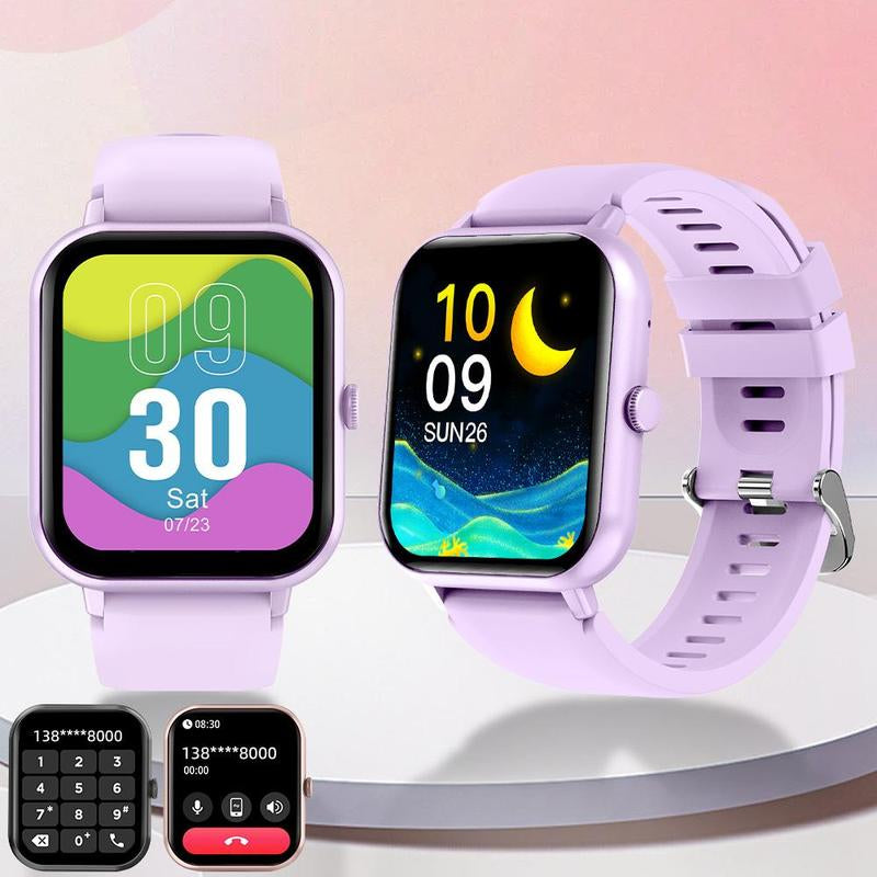 1.83" Fashion Touch Screen Smart Watch for Fall Gift, Digital Fitness Watches with Call Function 100+ Sports Modes DIY Watch Dials Messages Reminder Multifunctional Smartwatch for Men Women, Tracker Smartwatch, Fitness Watch