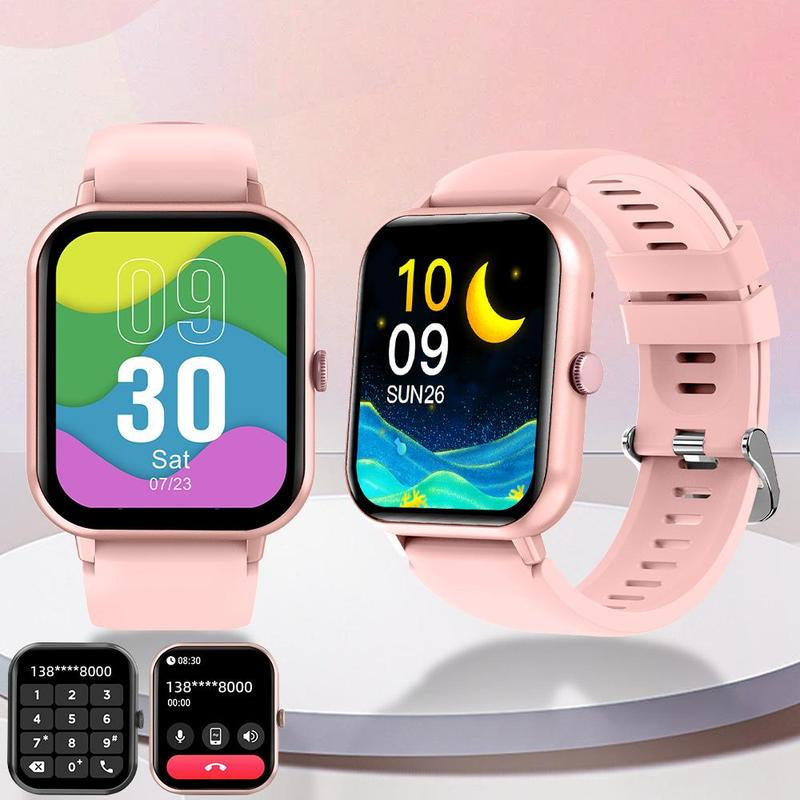 1.83" Fashion Touch Screen Smart Watch for Fall Gift, Digital Fitness Watches with Call Function 100+ Sports Modes DIY Watch Dials Messages Reminder Multifunctional Smartwatch for Men Women, Tracker Smartwatch, Fitness Watch