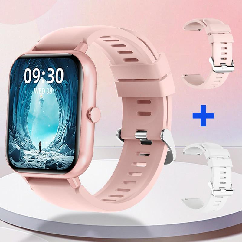1.83" Fashion Touch Screen Smart Watch for Fall Gift, Digital Fitness Watches with Call Function 100+ Sports Modes DIY Watch Dials Messages Reminder Multifunctional Smartwatch for Men Women, Tracker Smartwatch, Fitness Watch