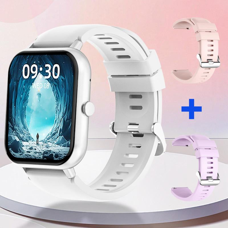 1.83" Fashion Touch Screen Smart Watch for Fall Gift, Digital Fitness Watches with Call Function 100+ Sports Modes DIY Watch Dials Messages Reminder Multifunctional Smartwatch for Men Women, Tracker Smartwatch, Fitness Watch