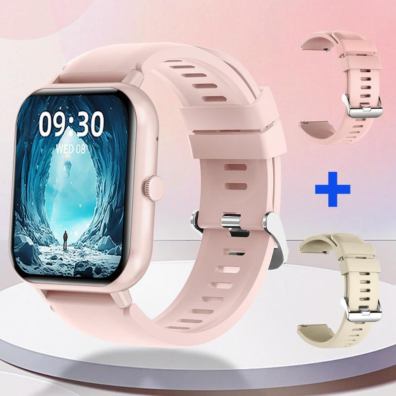 1.83" Fashion Touch Screen Smart Watch for Fall Gift, Digital Fitness Watches with Call Function 100+ Sports Modes DIY Watch Dials Messages Reminder Multifunctional Smartwatch for Men Women, Tracker Smartwatch, Fitness Watch
