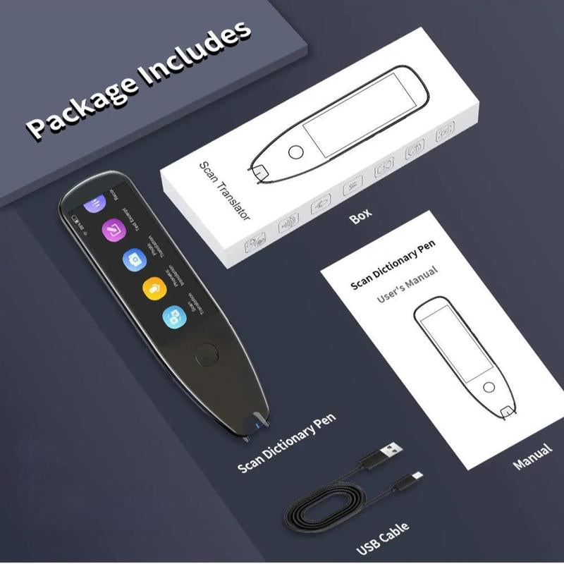 2024 Instant Voice Translation, Multi-Purpose Translation Device, Adult Student Intelligent Translation Support for Wifi and 112 Languages