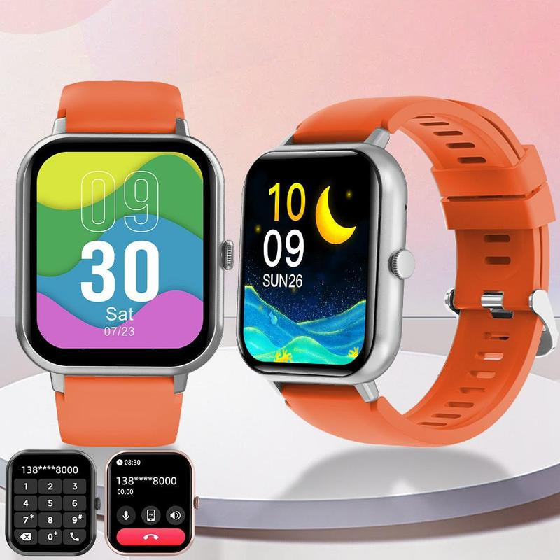 1.83" Fashion Touch Screen Smart Watch for Fall Gift, Digital Fitness Watches with Call Function 100+ Sports Modes DIY Watch Dials Messages Reminder Multifunctional Smartwatch for Men Women, Tracker Smartwatch, Fitness Watch