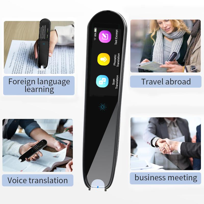 2024 Instant Voice Translation, Multi-Purpose Translation Device, Adult Student Intelligent Translation Support for Wifi and 112 Languages