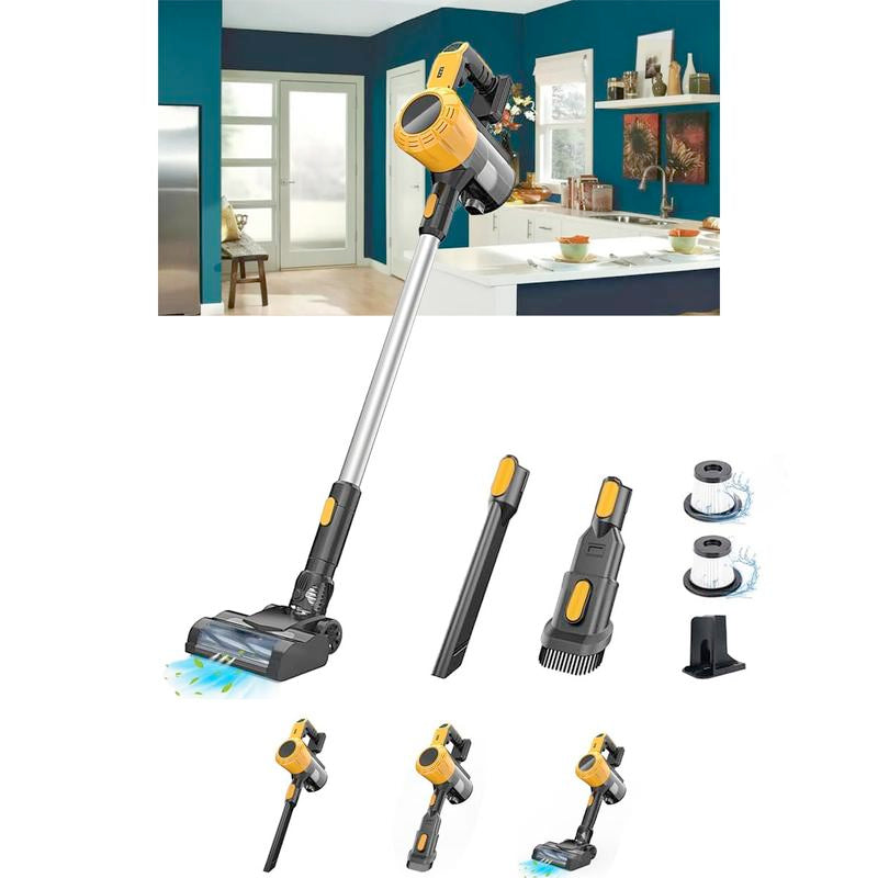 Dewalt 20V PLBT Vacuum Cleaner for Home with Wall Bracket, Stickvacuum Cleaner for Hard Floors, 6In1 Cleaner, Dewalt 30KPA