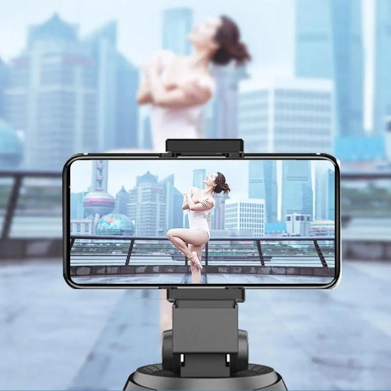 Automatic Smart Selfie Stick 360° Rotation Auto Object Face Tracking Holder Camera Mobile Phone Vlog Tripod for Video Recording
