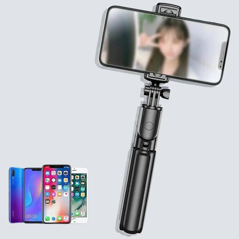 Divinelife Wireless Tripod Selfie Stick with Built-In Remote for Smartphones - Accessories Compact Cellphone