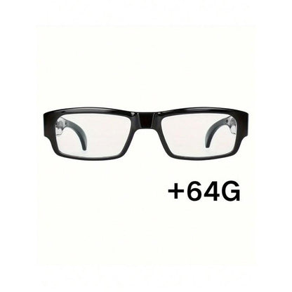 1080P HD Smart Glasses – Built-In Video Recorder, 64GB Memory Card Included, Hands-Free Recording for Outdoor Sports & Adventures – Holiday Gift