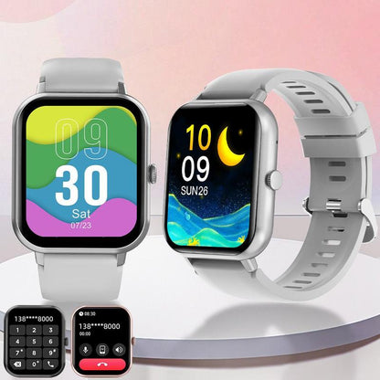 1.83" Fashion Touch Screen Smart Watch for Fall Gift, Digital Fitness Watches with Call Function 100+ Sports Modes DIY Watch Dials Messages Reminder Multifunctional Smartwatch for Men Women, Tracker Smartwatch, Fitness Watch