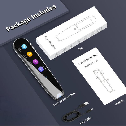2024 Instant Voice Translation, Multi-Purpose Translation Device, Adult Student Intelligent Translation Support for Wifi and 112 Languages