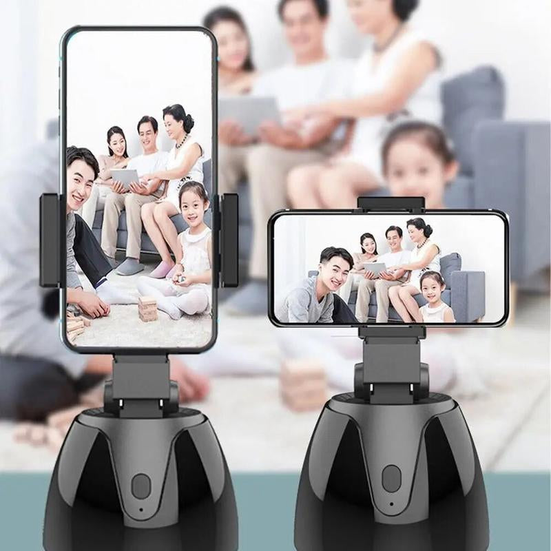 Automatic Smart Selfie Stick 360° Rotation Auto Object Face Tracking Holder Camera Mobile Phone Vlog Tripod for Video Recording
