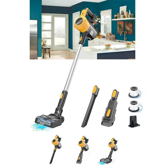 Dewalt 20V PLBT Vacuum Cleaner for Home with Wall Bracket, Stickvacuum Cleaner for Hard Floors, 6In1 Cleaner, Dewalt 30KPA